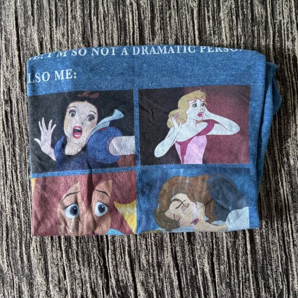 Disney Store Princess Dramatic Workout Tank THIN MATERIAL Ariel Jasmine - Picture 5 of 5